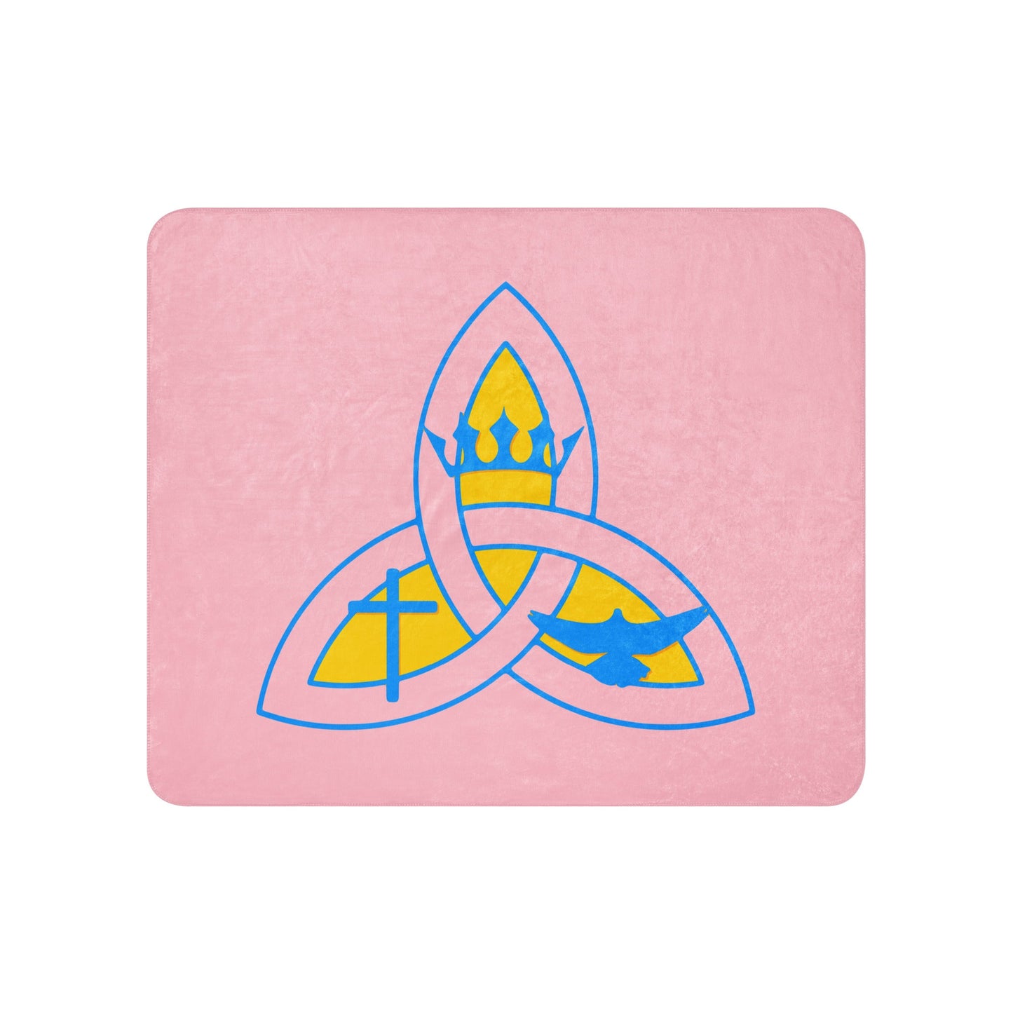 Sherpa Blanket | God’s Angels | Crest Logo