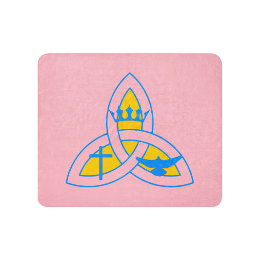 Sherpa Blanket | God’s Angels | Crest Logo