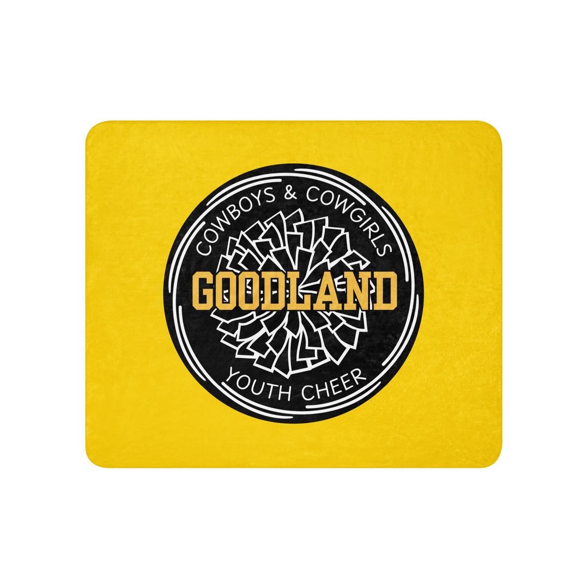 Sherpa Blanket | Goodland Youth Cheer | Badge Logo