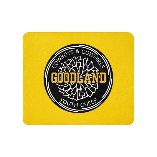 Sherpa Blanket | Goodland Youth Cheer | Badge Logo