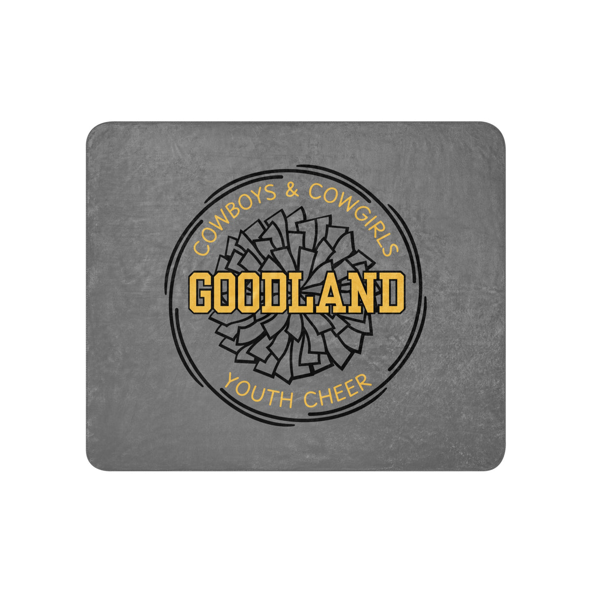 Sherpa Blanket | Goodland Youth Cheer | Crest Logo
