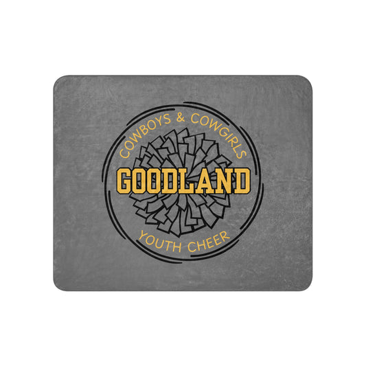 Sherpa Blanket | Goodland Youth Cheer | Crest Logo