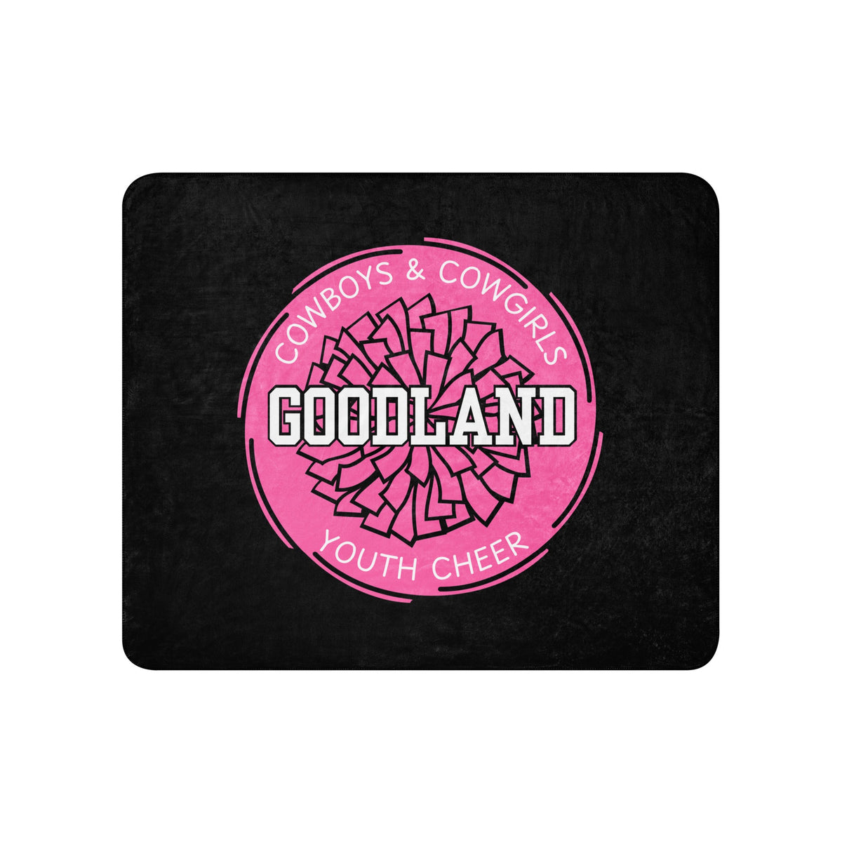 Sherpa Blanket | Goodland Youth Cheer | Vanguard Logo
