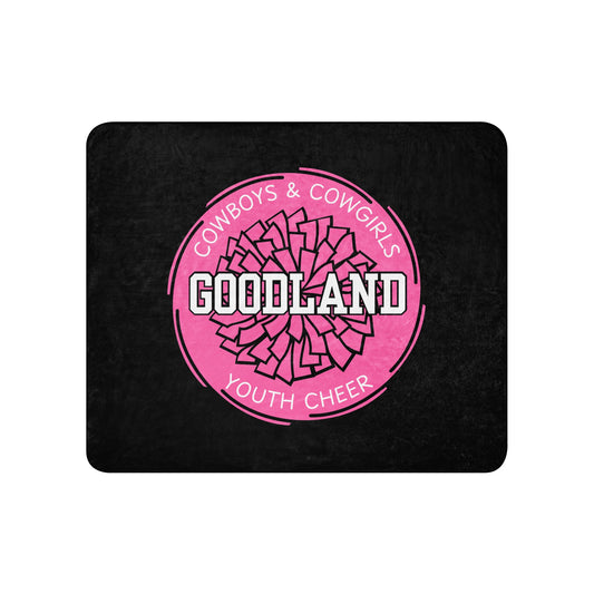 Sherpa Blanket | Goodland Youth Cheer | Vanguard Logo