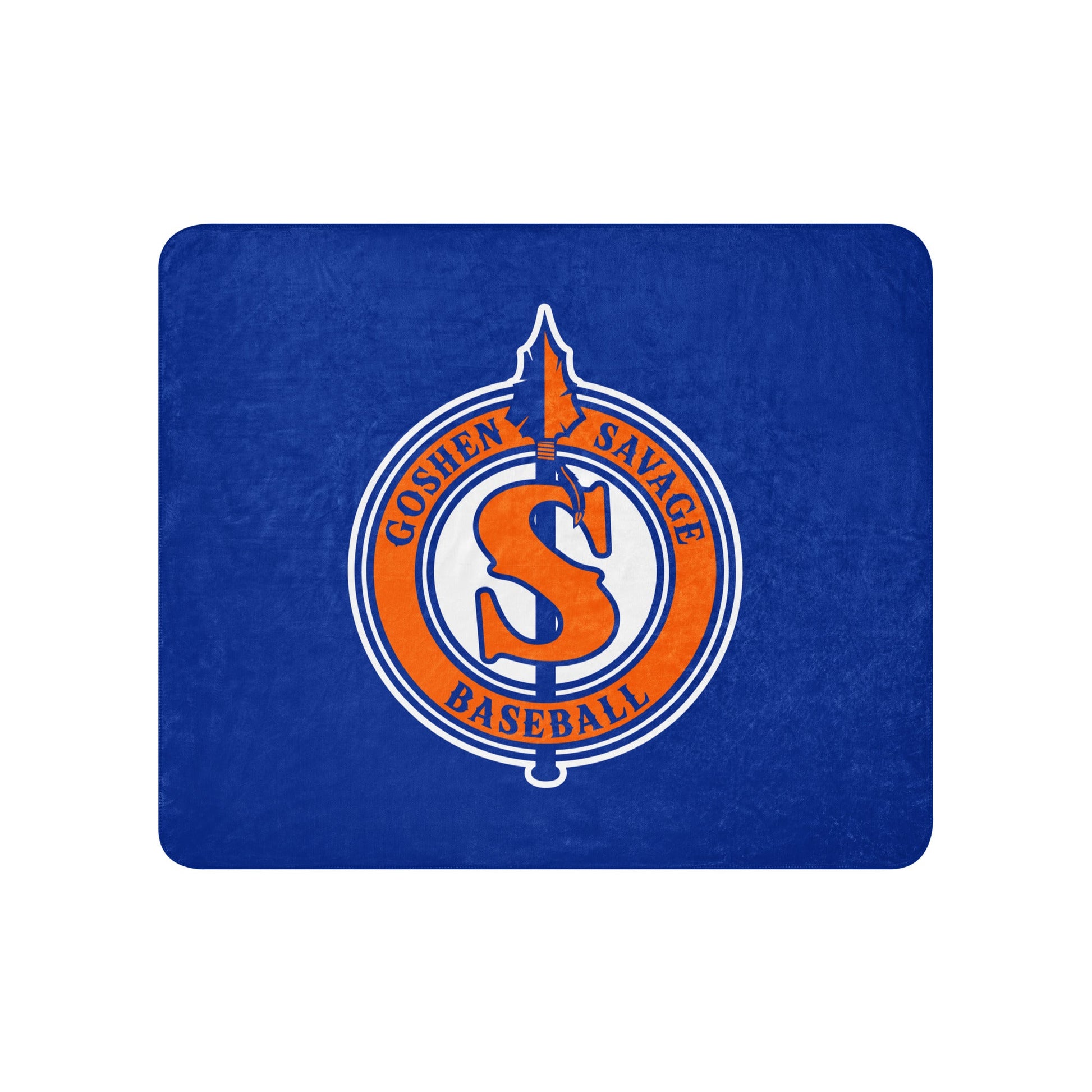 Sherpa Blanket | Goshen Savage Baseball | Badge Logo