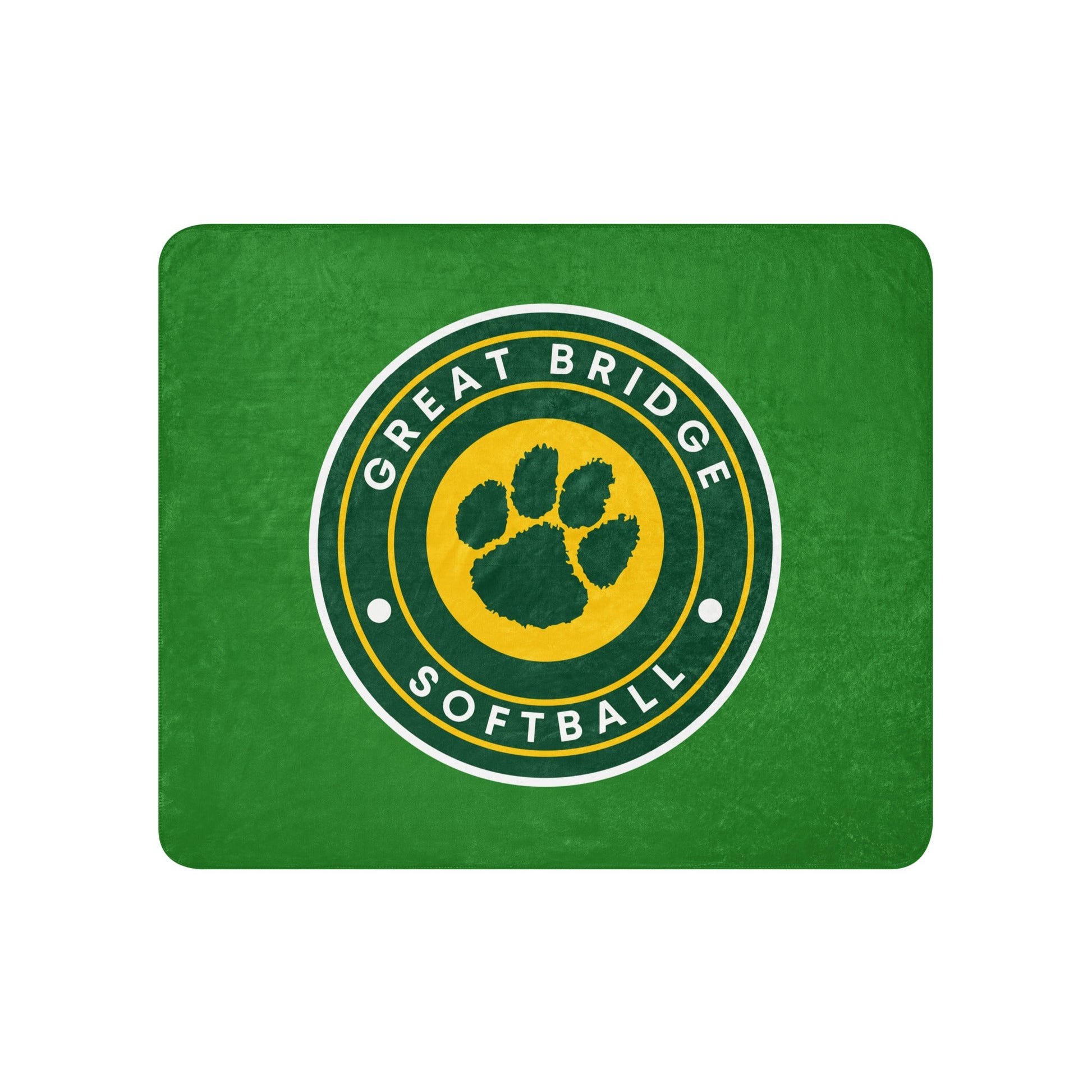 Sherpa Blanket | Great Bridge Softball Booster | Badge Logo