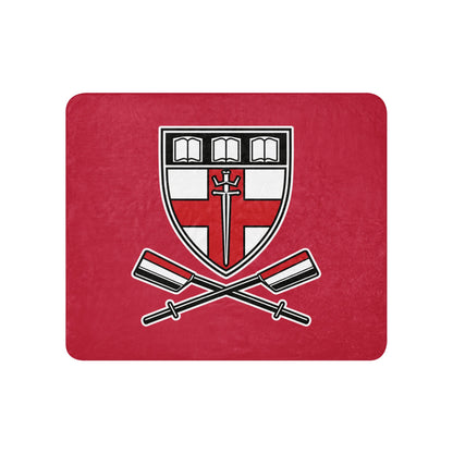 Sherpa Blanket | Groton Girls Crew | Shield Logo