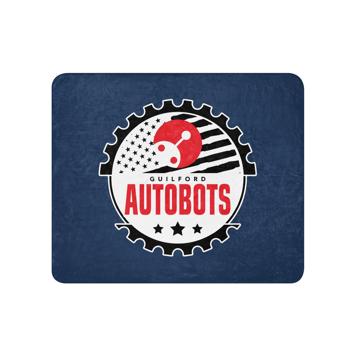 Sherpa Blanket | Guilford Autobots | Emblem Logo