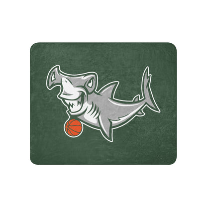 Sherpa Blanket | Hammerheads Basketball | Alt Logo