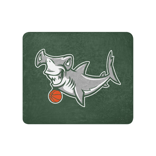 Sherpa Blanket | Hammerheads Basketball | Alt Logo