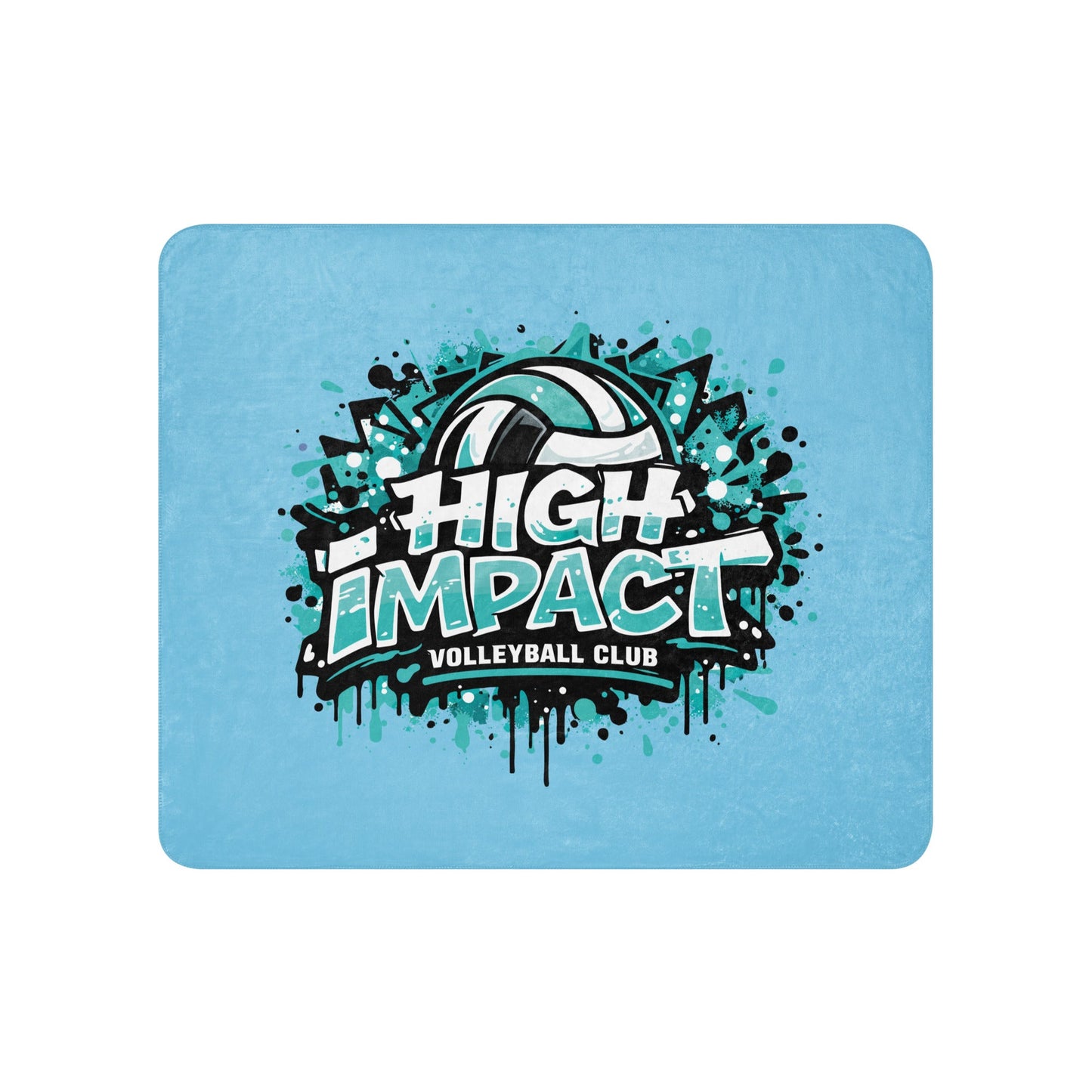 Sherpa Blanket | High Impact VBC | Splash Logo