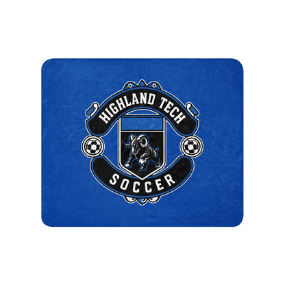 Sherpa Blanket | Highland Soccer | Emblem Logo