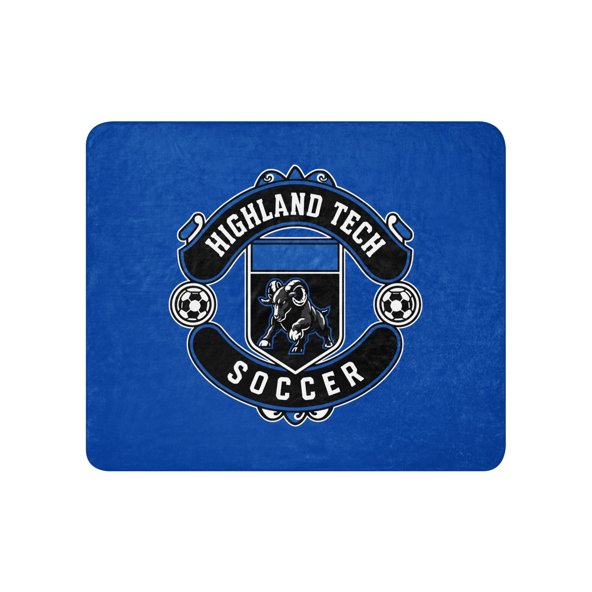 Sherpa Blanket | Highland Soccer | Emblem Logo