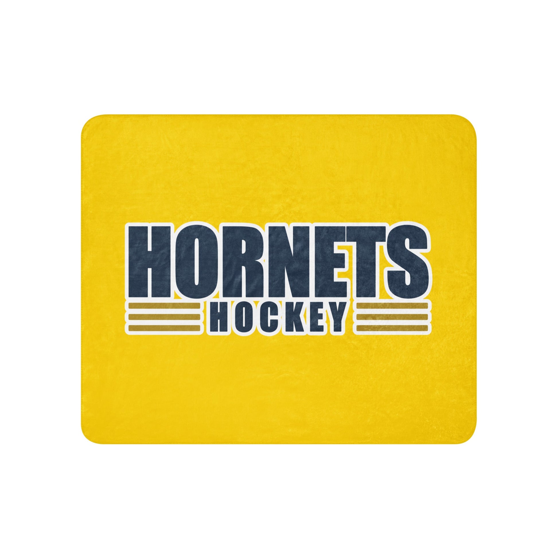 Sherpa Blanket | HORNETS | Modern Script Logo