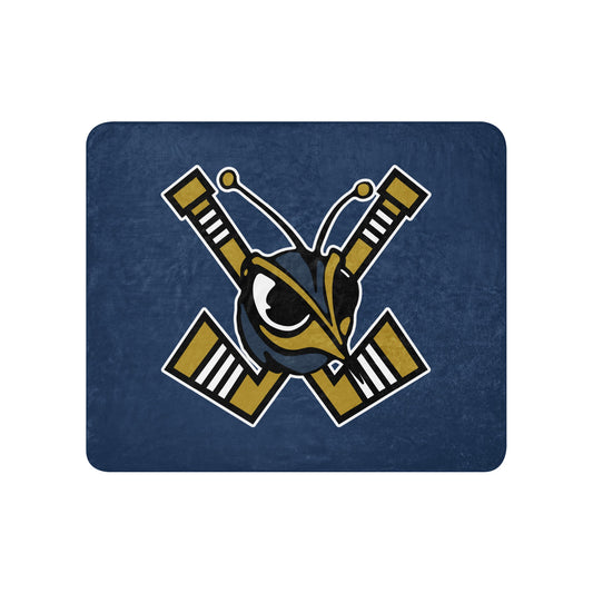 Sherpa Blanket | HORNETS | Vanguard Logo