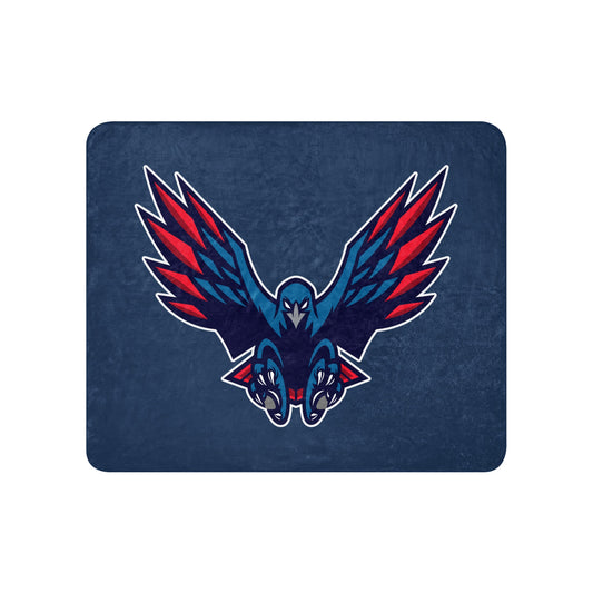 Sherpa Blanket | HSE | Vortex Raptor Mascot Logo