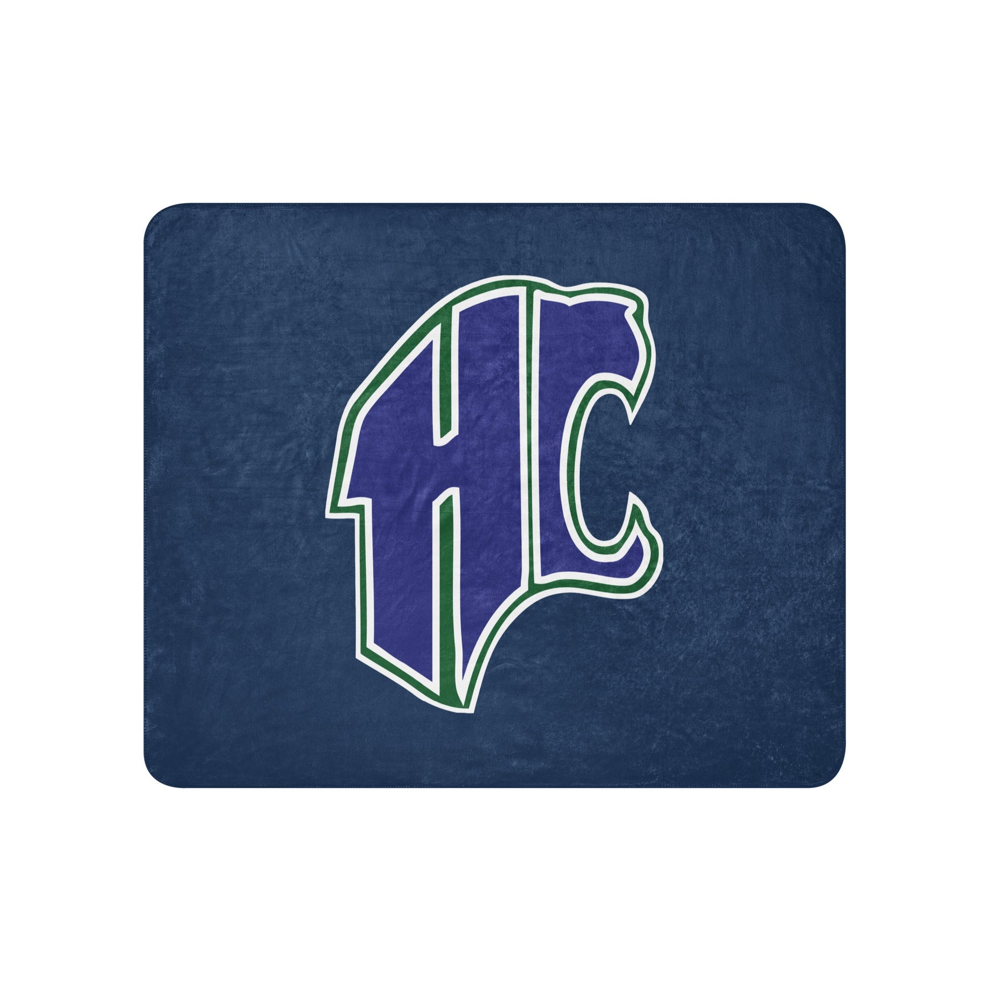 Sherpa Blanket | Hungary Creek Cougar | Emblem Logo