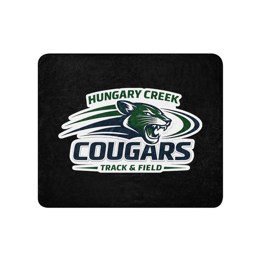 Sherpa Blanket | Hungary Creek Cougar | Modern Icon Logo