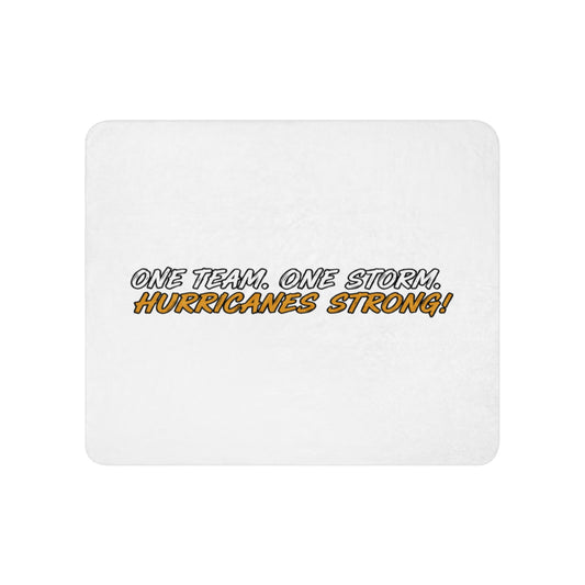 Sherpa Blanket | Hurricanes | Script Logo