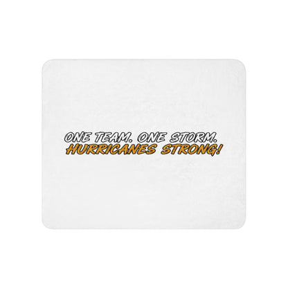 Sherpa Blanket | Hurricanes | Script Logo