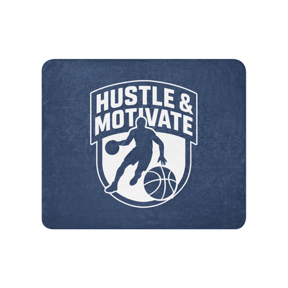 Sherpa Blanket | Hustle and Motivate Basketball