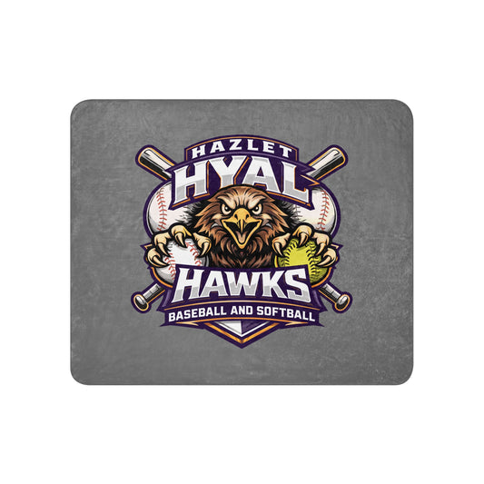 Sherpa Blanket | HYAL Hawks | Emblem Logo