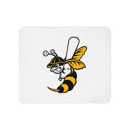 Sherpa Blanket | Joanna Hornets | Hornet Logo