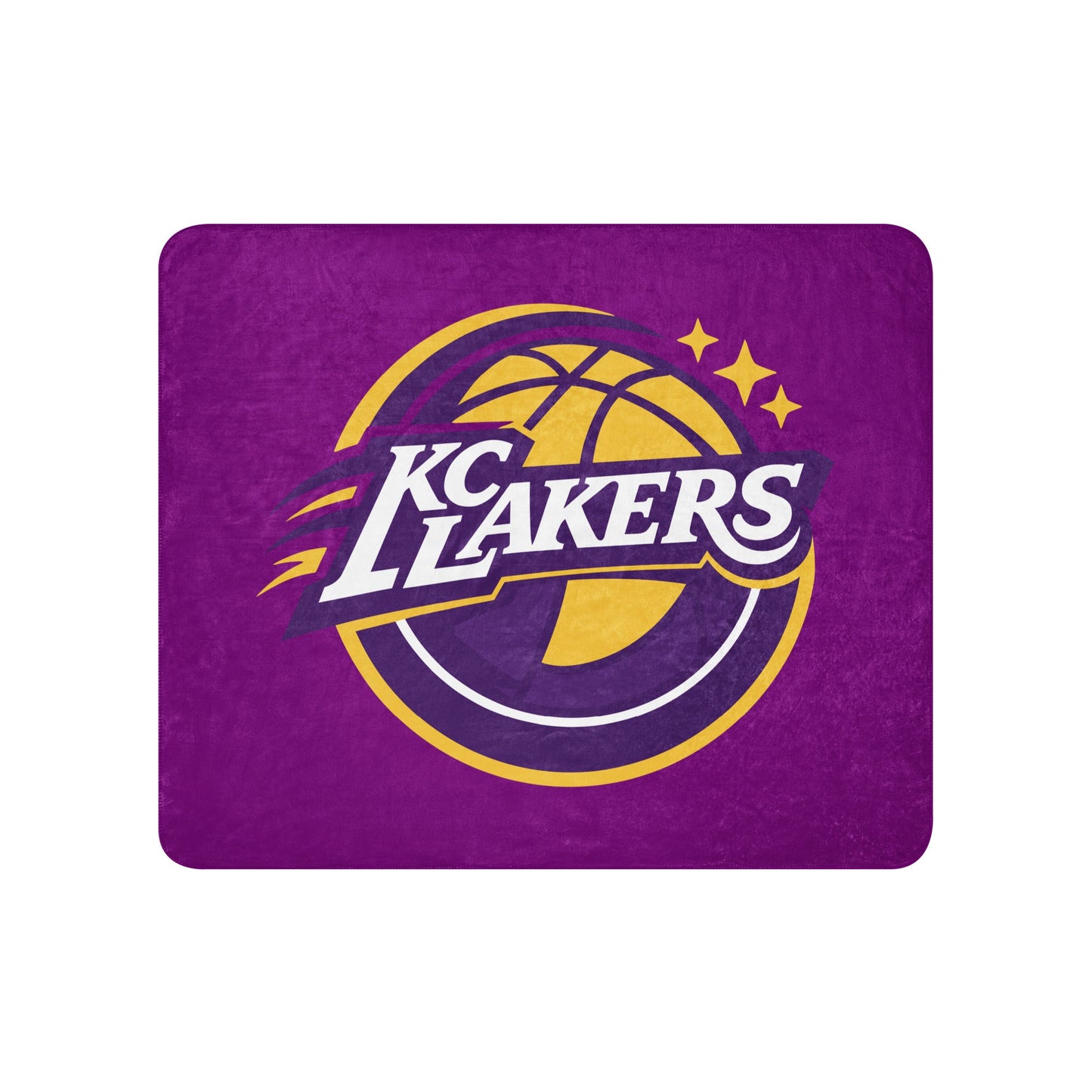 Sherpa Blanket | KC LAKERS - TGTI | Crest Logo