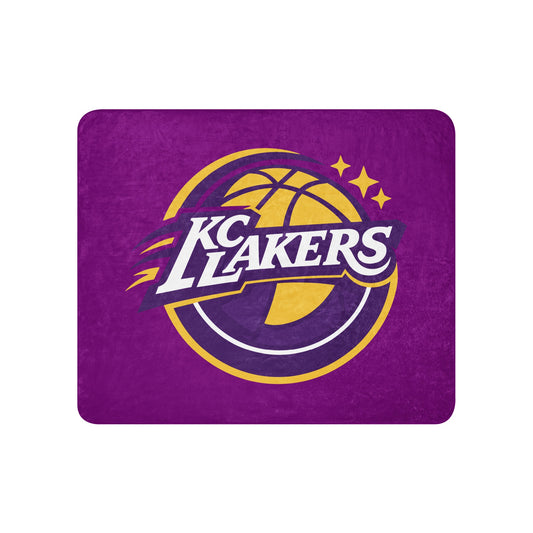 Sherpa Blanket | KC LAKERS - TGTI | Crest Logo