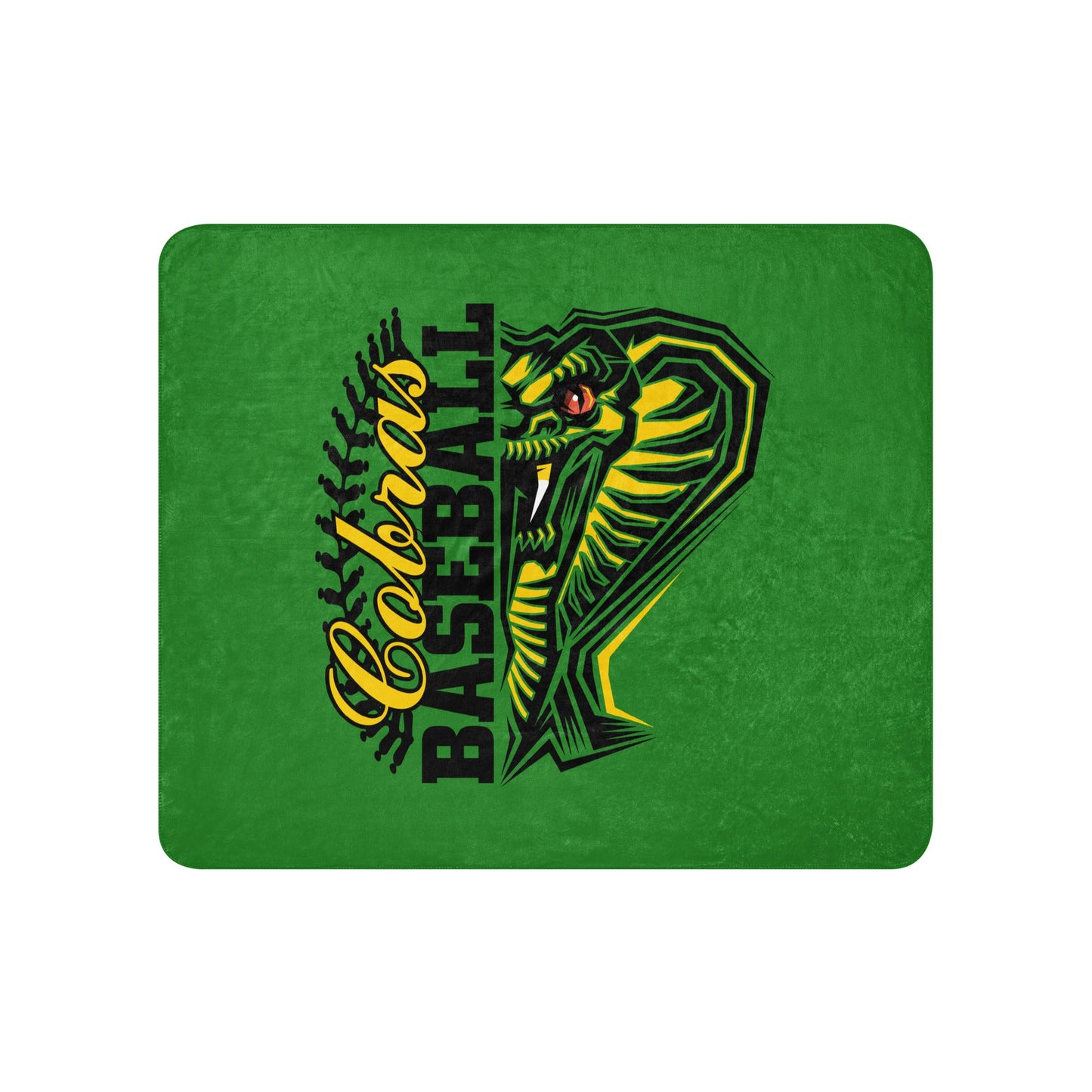 Sherpa Blanket | Keystone Cobras | Fang Crest Logo