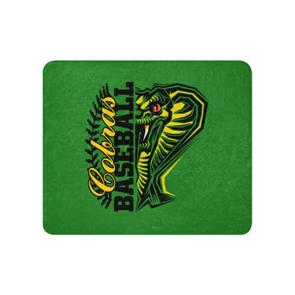 Sherpa Blanket | Keystone Cobras | Fang Crest Logo