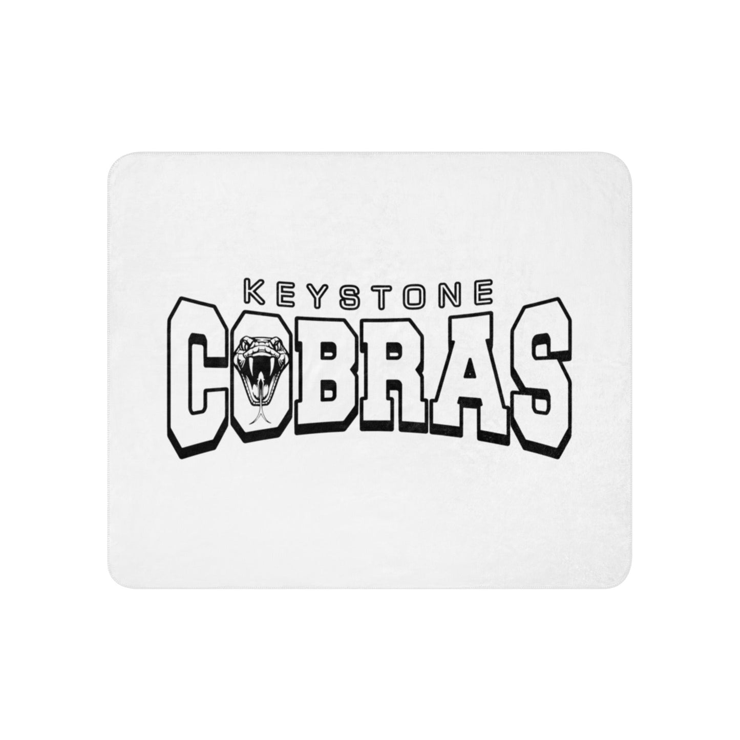 Sherpa Blanket | Keystone Cobras | Snake Mark Logo