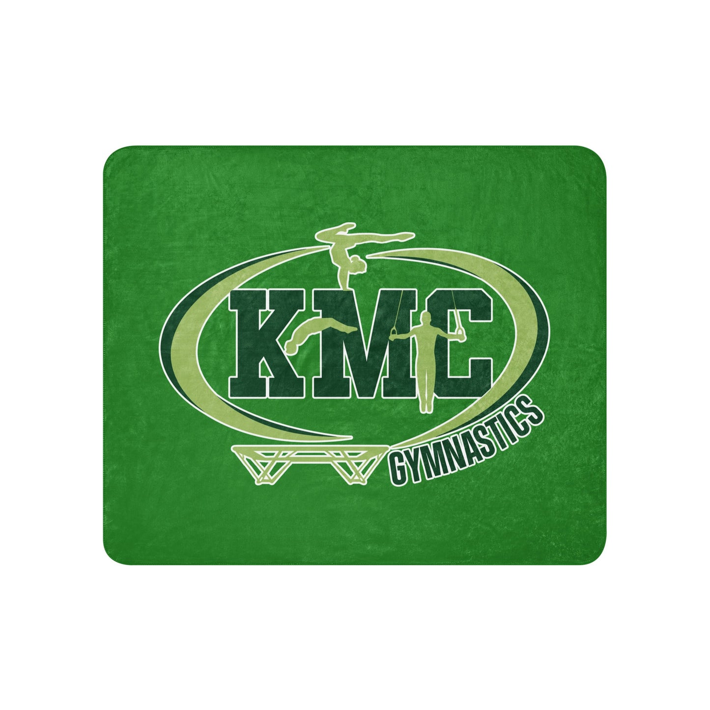 Sherpa Blanket | KMC Dance & Gymnastics | Crest Logo