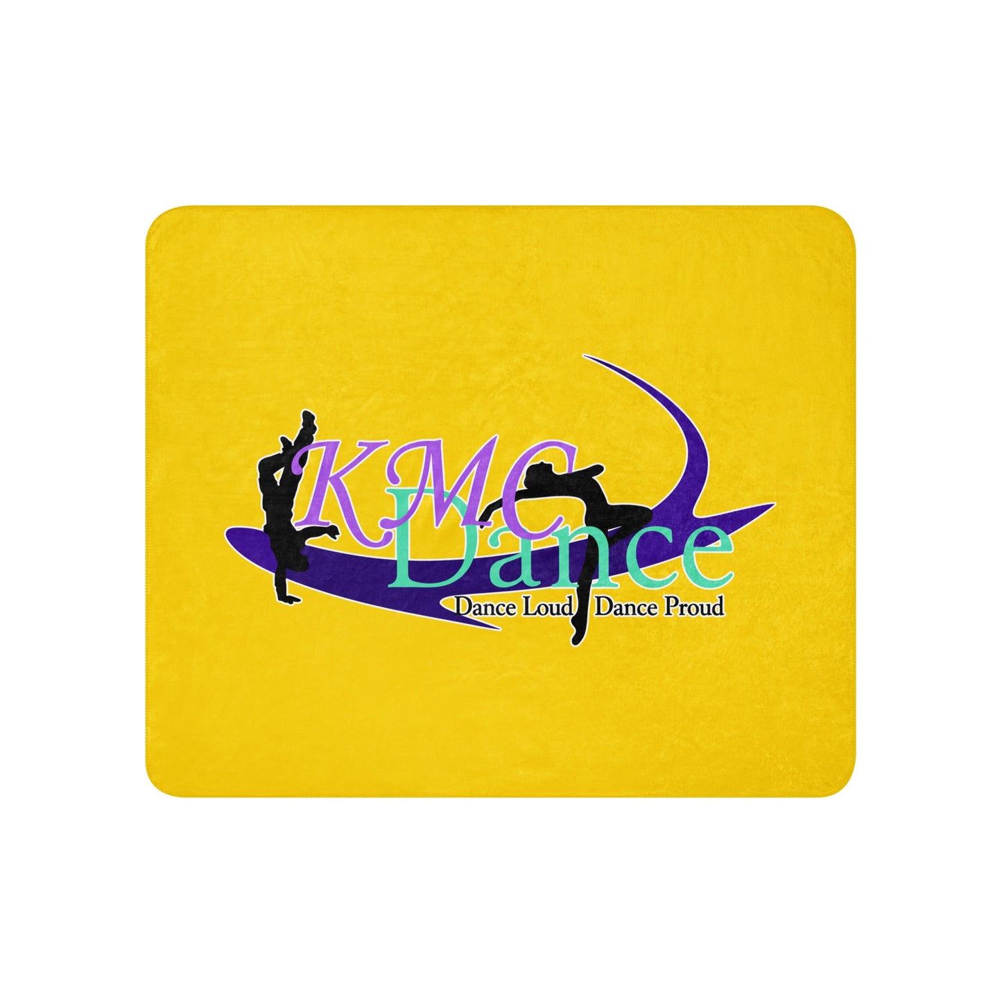 Sherpa Blanket | KMC Dance & Gymnastics | Emblem Logo