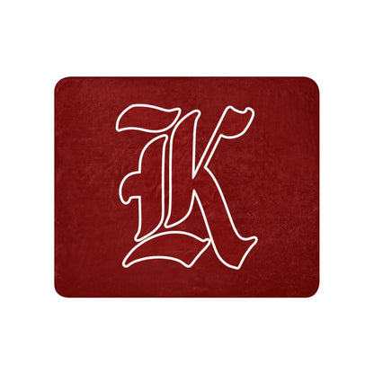 Sherpa Blanket | Kofa Baseball Booster Club | Crest Lettermark Logo