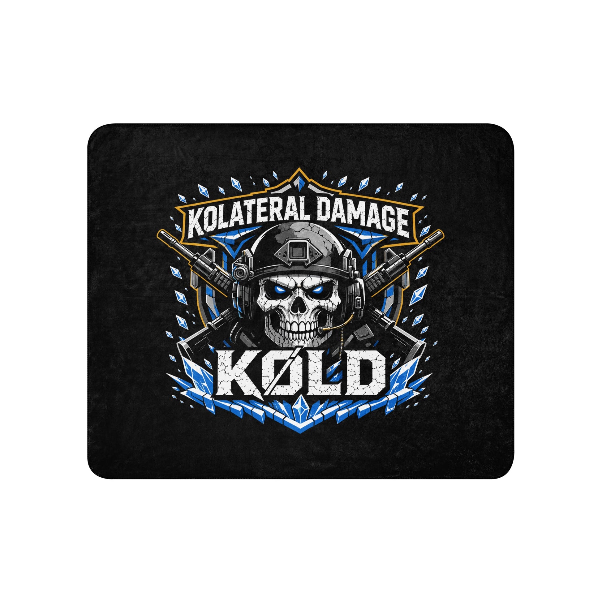 Sherpa Blanket | Kolateral Damage E-Sports | Emblem Logo