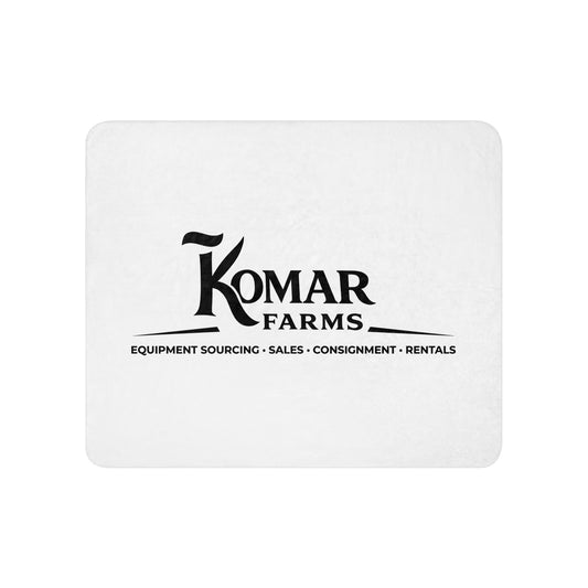 Sherpa Blanket | Komar Farms | Mark Logo