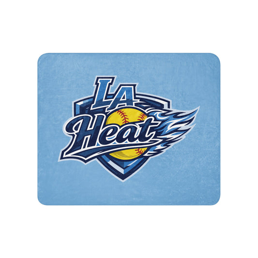 Sherpa Blanket | LA Heat | Alt Logo