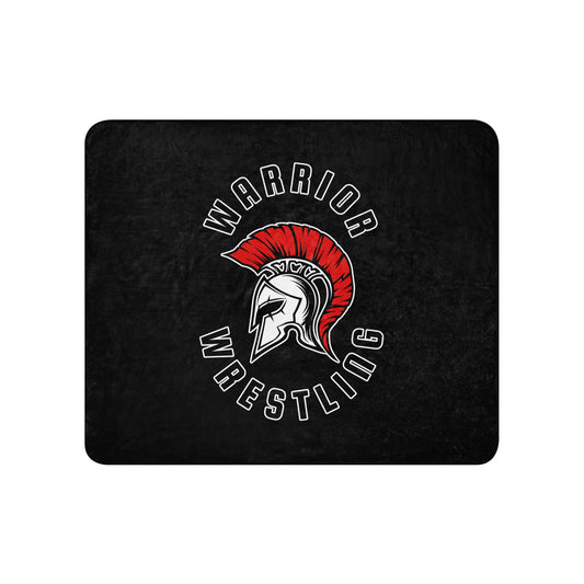 Sherpa Blanket | Lafayette Warrior Youth Wrestling | Crest Logo