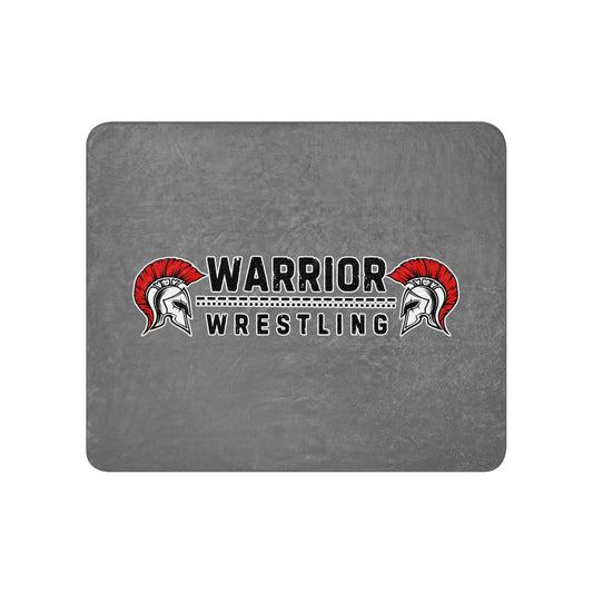 Sherpa Blanket | Lafayette Warrior Youth Wrestling | Vangiard Logo