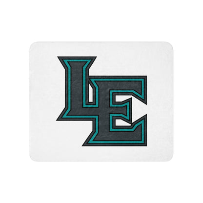 Sherpa Blanket | Lake-Erie Panthers | Lettermark Logo