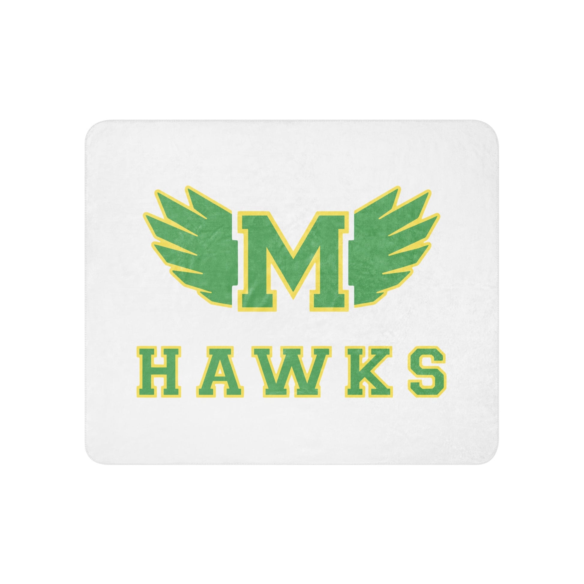 Sherpa Blanket | Lake Minneola Hawks Football | Icon Logo