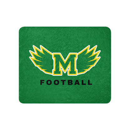 Sherpa Blanket | Lake Minneola Hawks Football | Main Logo