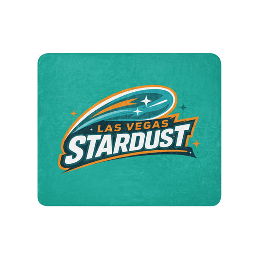 Sherpa Blanket | Las Vegas Stardust | Galactic Glide Logo