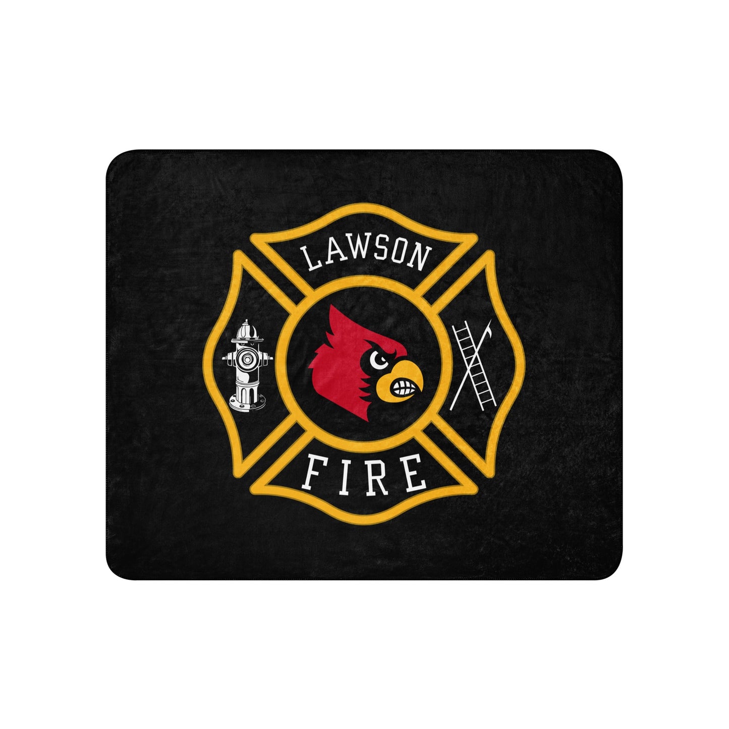 Sherpa Blanket | Lawson Fire Department | Crest Logo