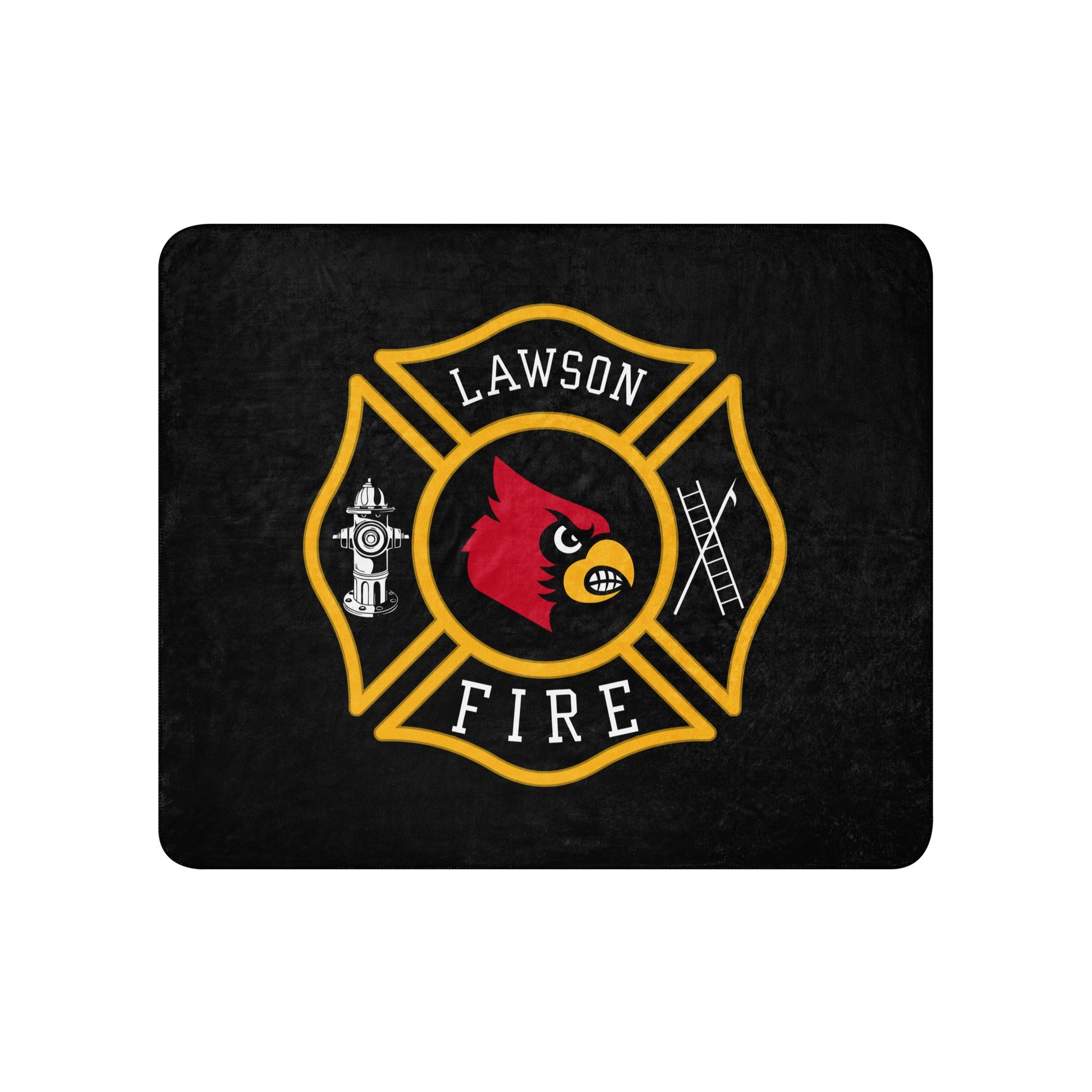 Sherpa Blanket | Lawson Fire Department | Crest Logo