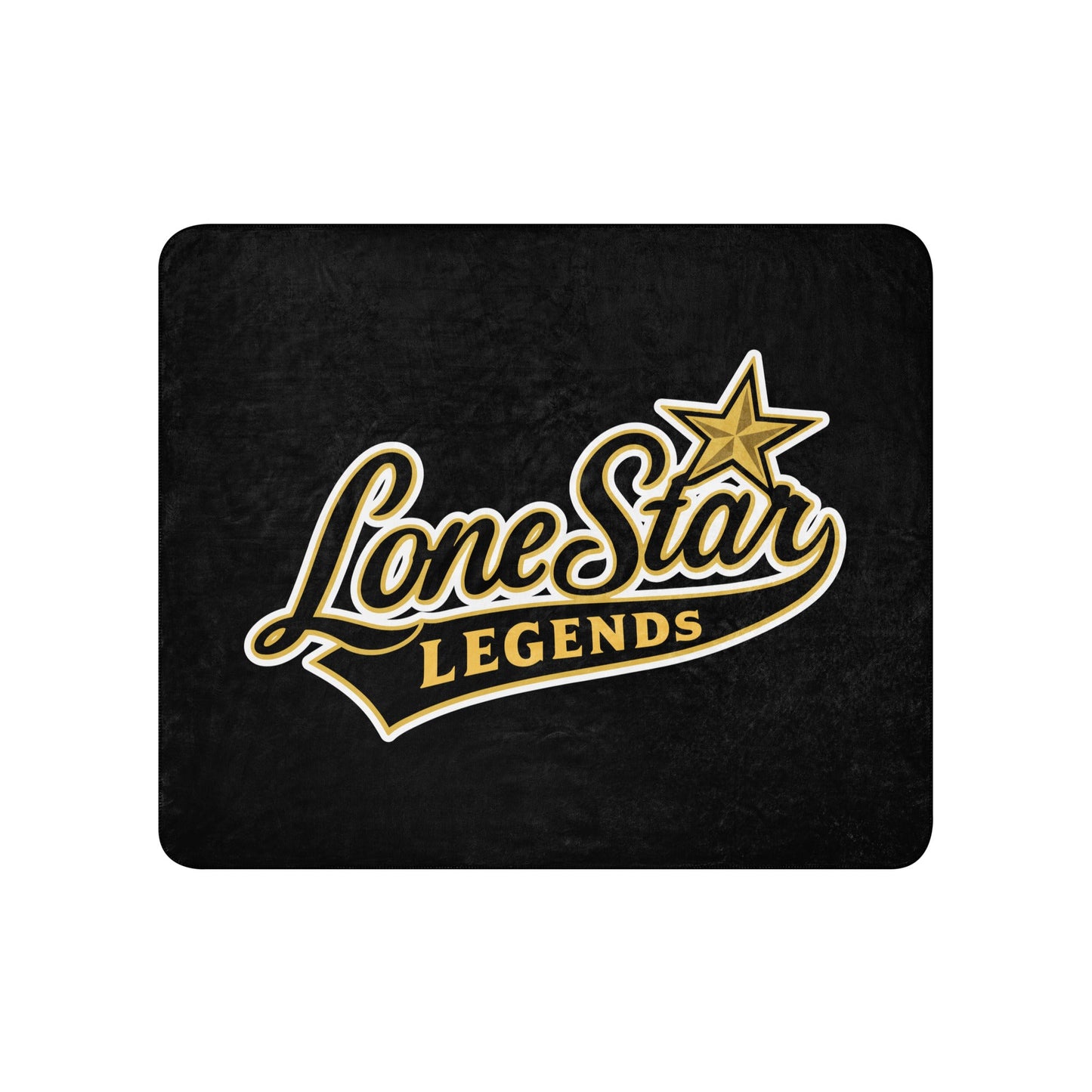 Sherpa Blanket | Lone Star legends | Script Logo
