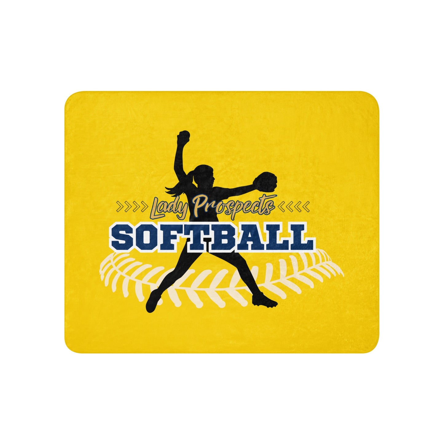 Sherpa Blanket | Marucci Prospects | Fastpitch Crest Logo