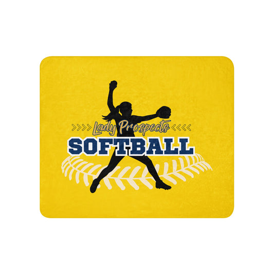 Sherpa Blanket | Marucci Prospects | Fastpitch Crest Logo
