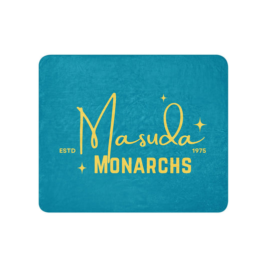 Sherpa Blanket | Masuda Middle School | Alt Script Logo
